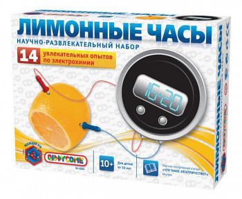 Научно-познавательный набор "Лимонные часы" (Qiddycome ST-PH1020)
