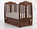 Кровать с маятником 120x60 Гандылян "Мишель" орех