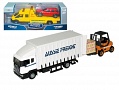 Модель грузового автомобиля с погрузчиком "SCANIA WAREHOUSE"