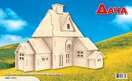 Сборная деревянная модель "Дача"