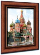 Объемная картина "Архитектура. Покровский собор на Красной площади" (37 деталей)
