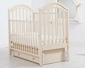 Кровать с маятником 120x60 Гандылян "Софи" слоновая кость