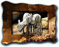 Объемная картинка в рамке "Робкие шаги" (12 деталей)