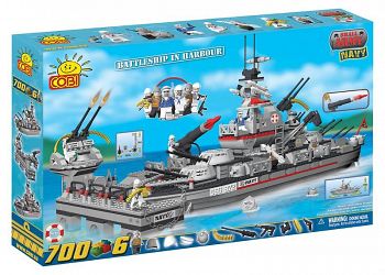 Конструктор "Small Army. Battleship in Harbour" (Cobi 4701)
