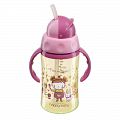 Поильник с трубочкой и ручками "Feeding Cup"