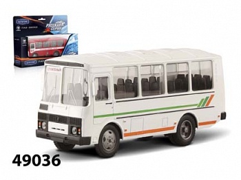 Модель автомобиля "ПАЗ-32053. Служебный" (Autotime Collection 49036)
